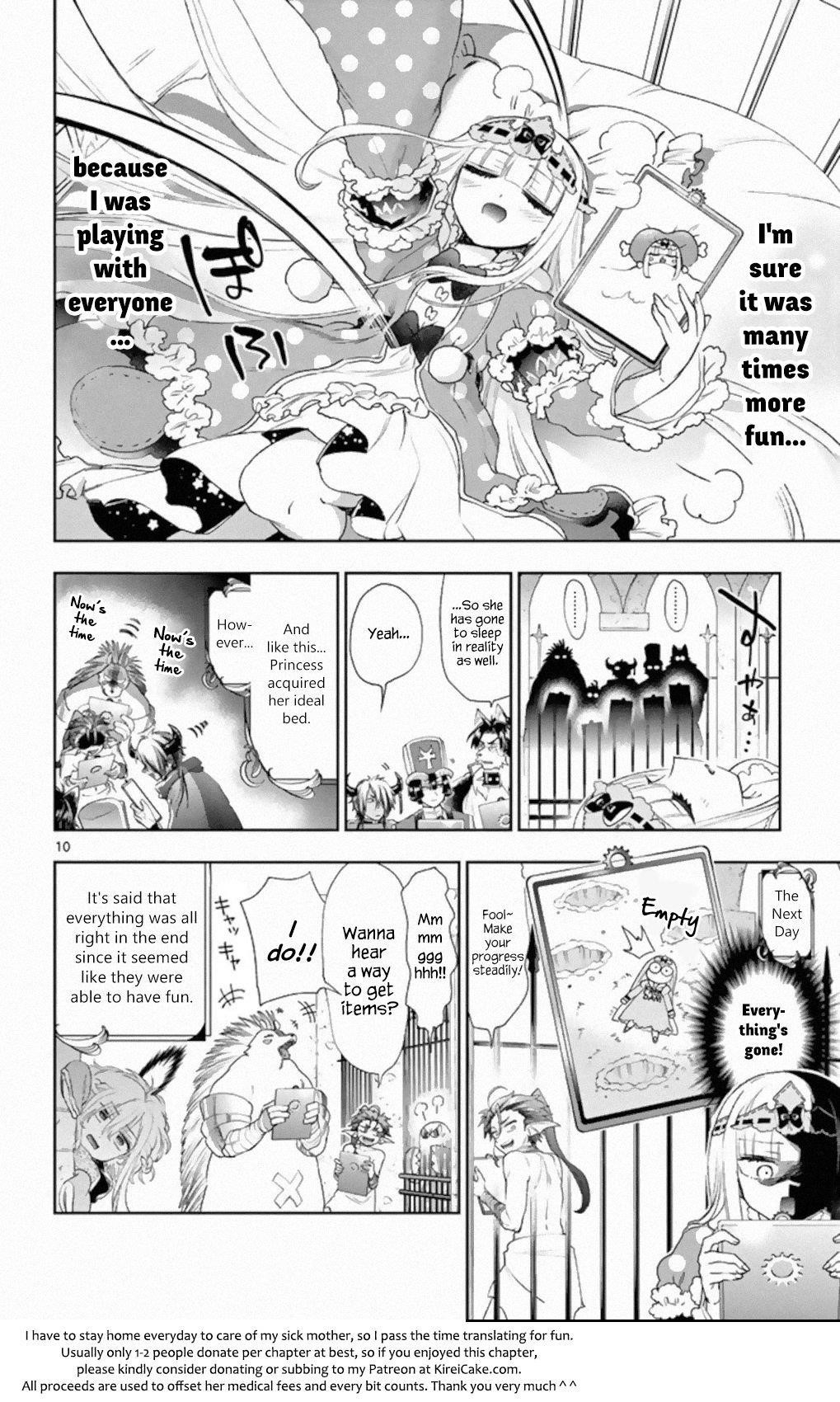Maou-jou de Oyasumi Chapter 199 - Page 10 in English