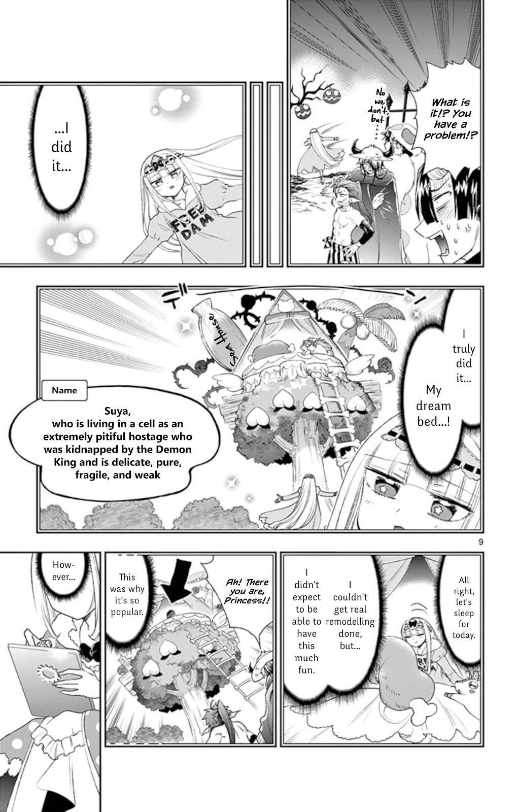 Maou-jou de Oyasumi Chapter 199 - Page 9 in English