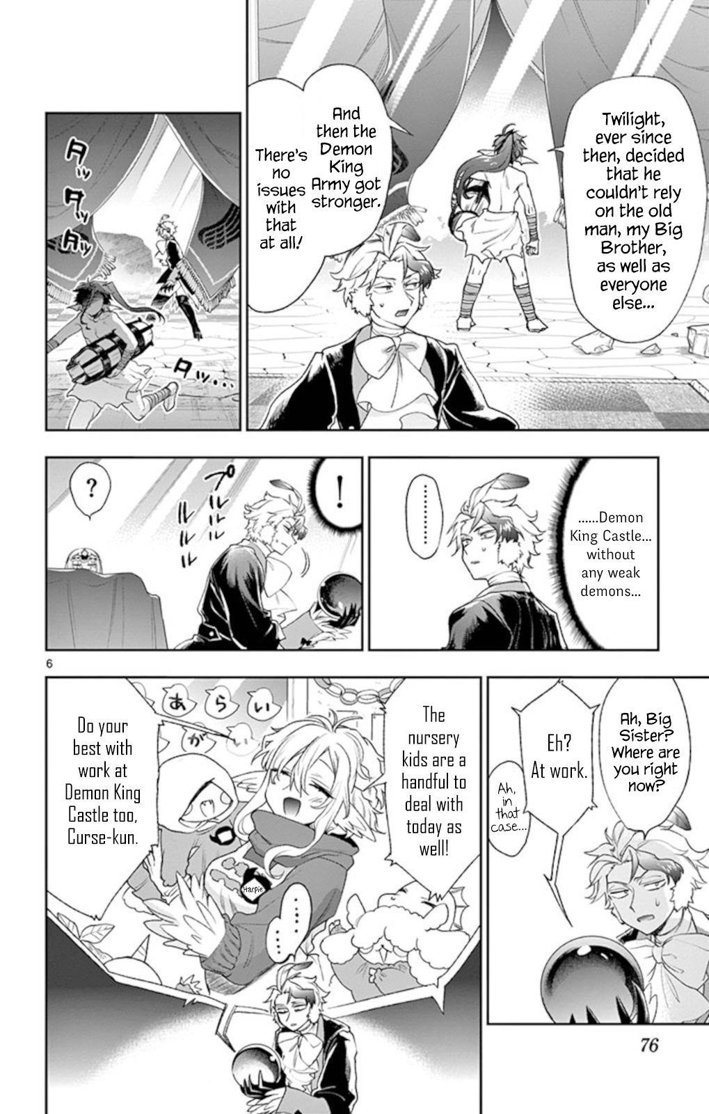 Maou-jou de Oyasumi Chapter 201 - Page 6 in English