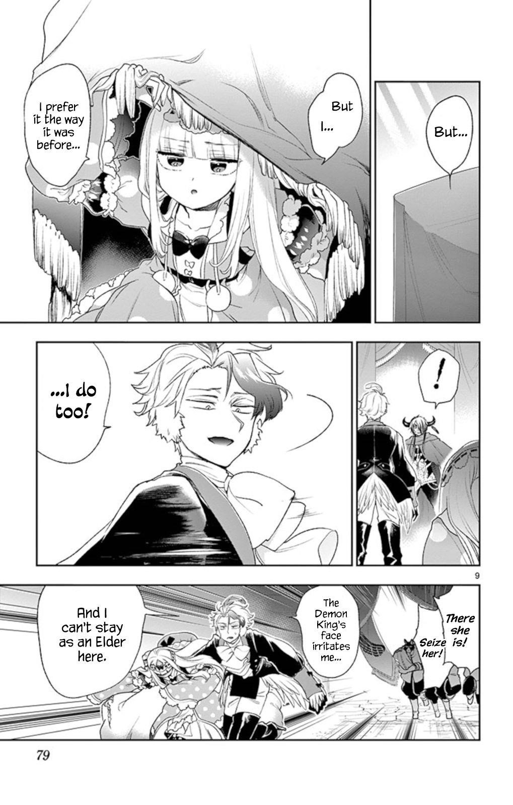 Maou-jou de Oyasumi Chapter 201 - Page 9 in English