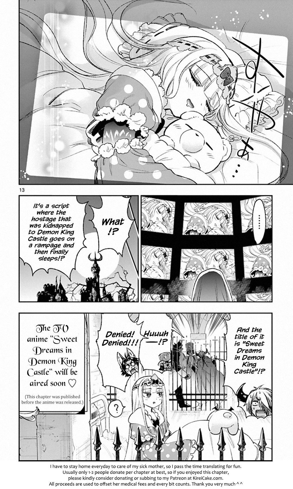 Maou-jou de Oyasumi Chapter 212 - Page 12 in English