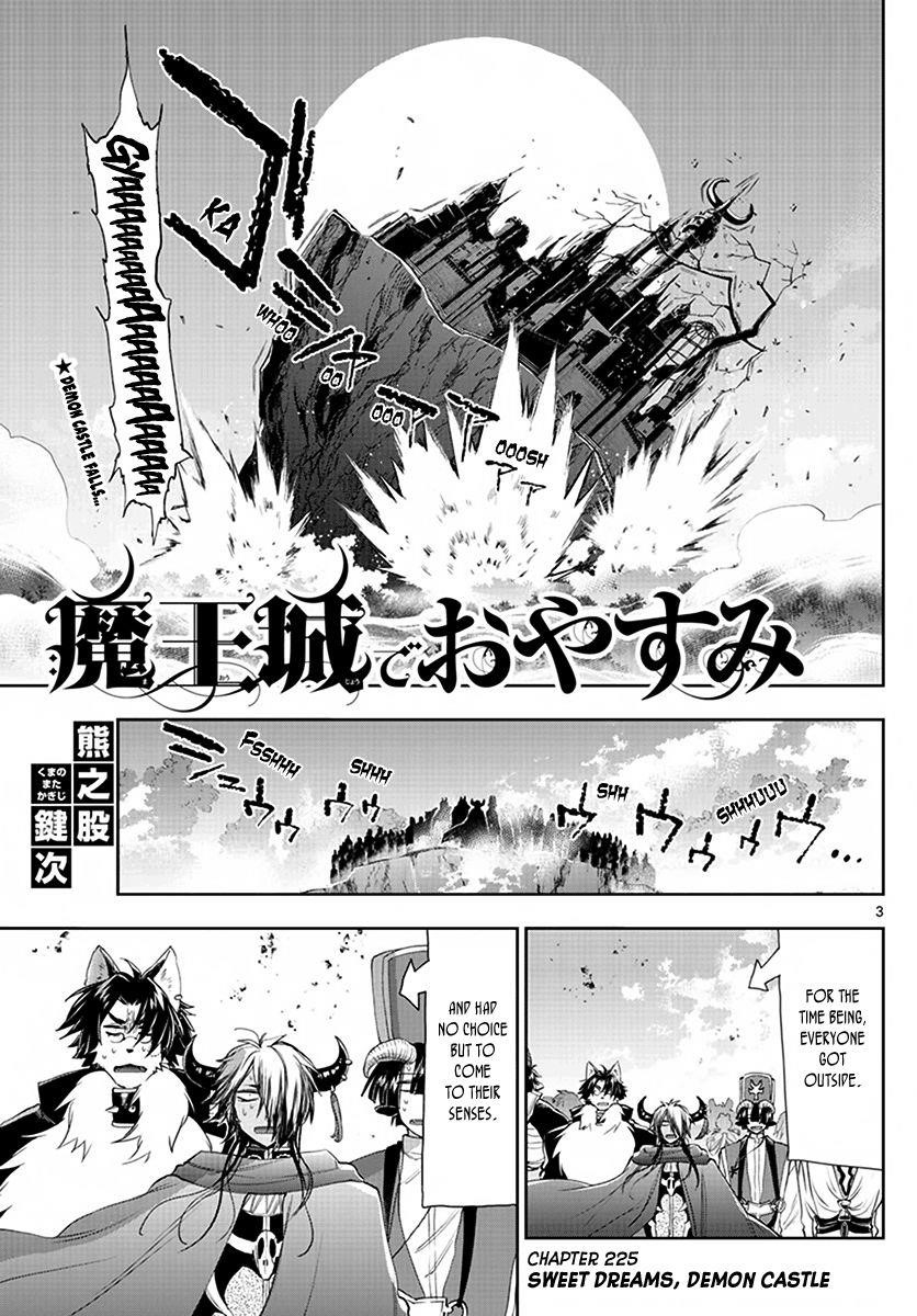 Maou-jou de Oyasumi Chapter 225 - Page 3 in English