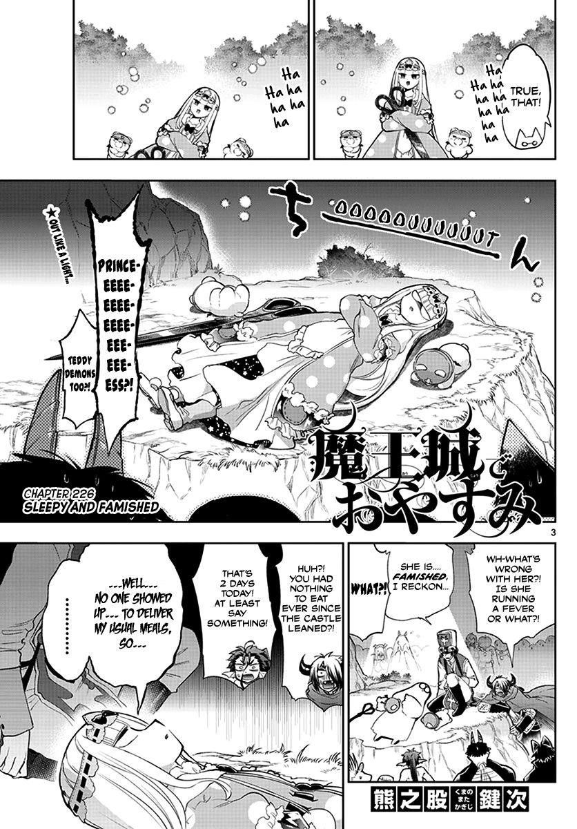 Maou-jou de Oyasumi Chapter 226 - Page 3 in English