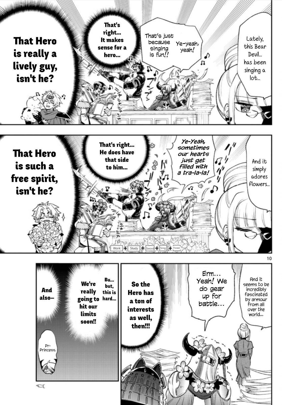 Maou-jou de Oyasumi Chapter 242 - Page 9 in English