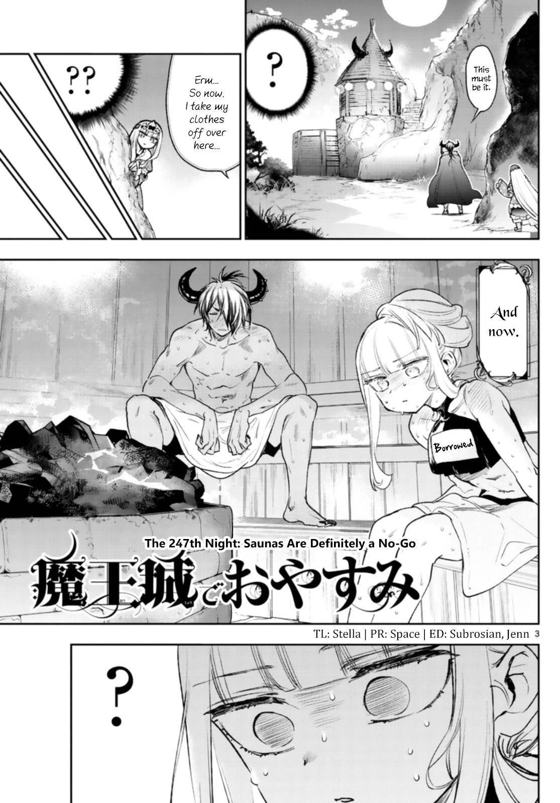 Maou-jou de Oyasumi Chapter 247 - Page 3 in English