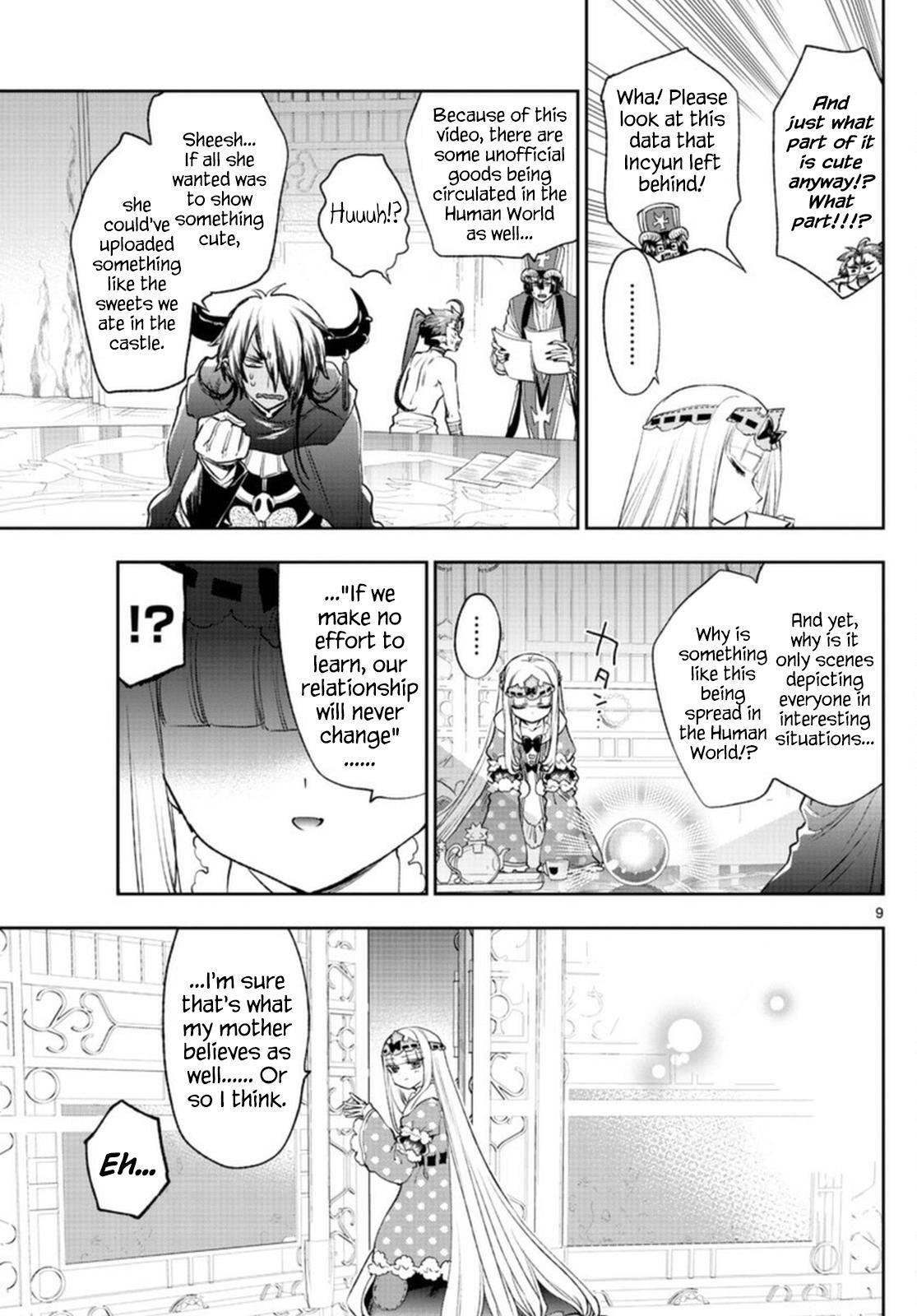 Maou-jou de Oyasumi Chapter 250 - Page 9 in English