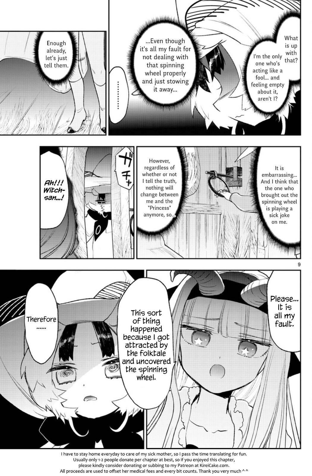 Maou-jou de Oyasumi Chapter 255 - Page 9 in English