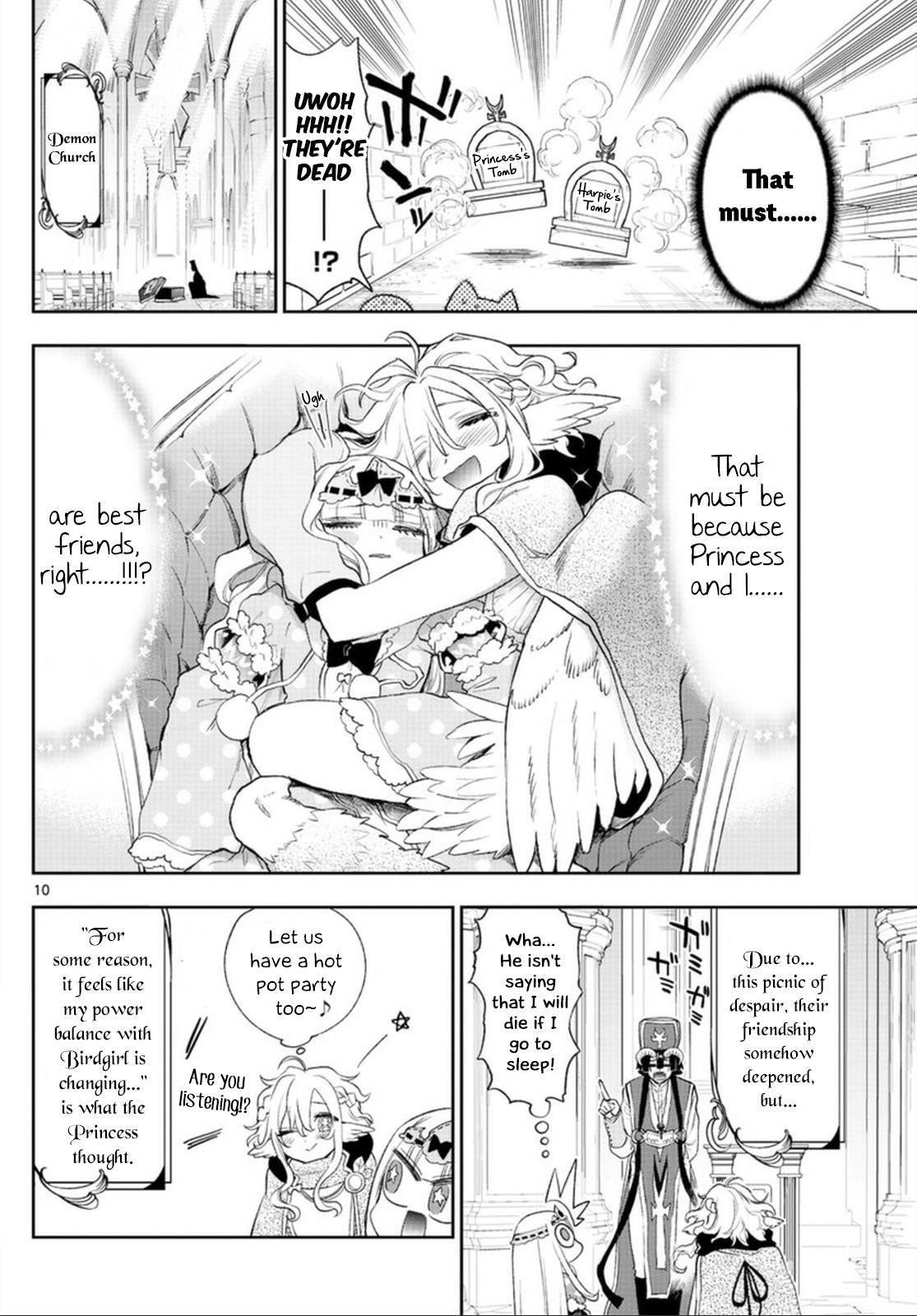 Maou-jou de Oyasumi Chapter 260 - Page 10 in English