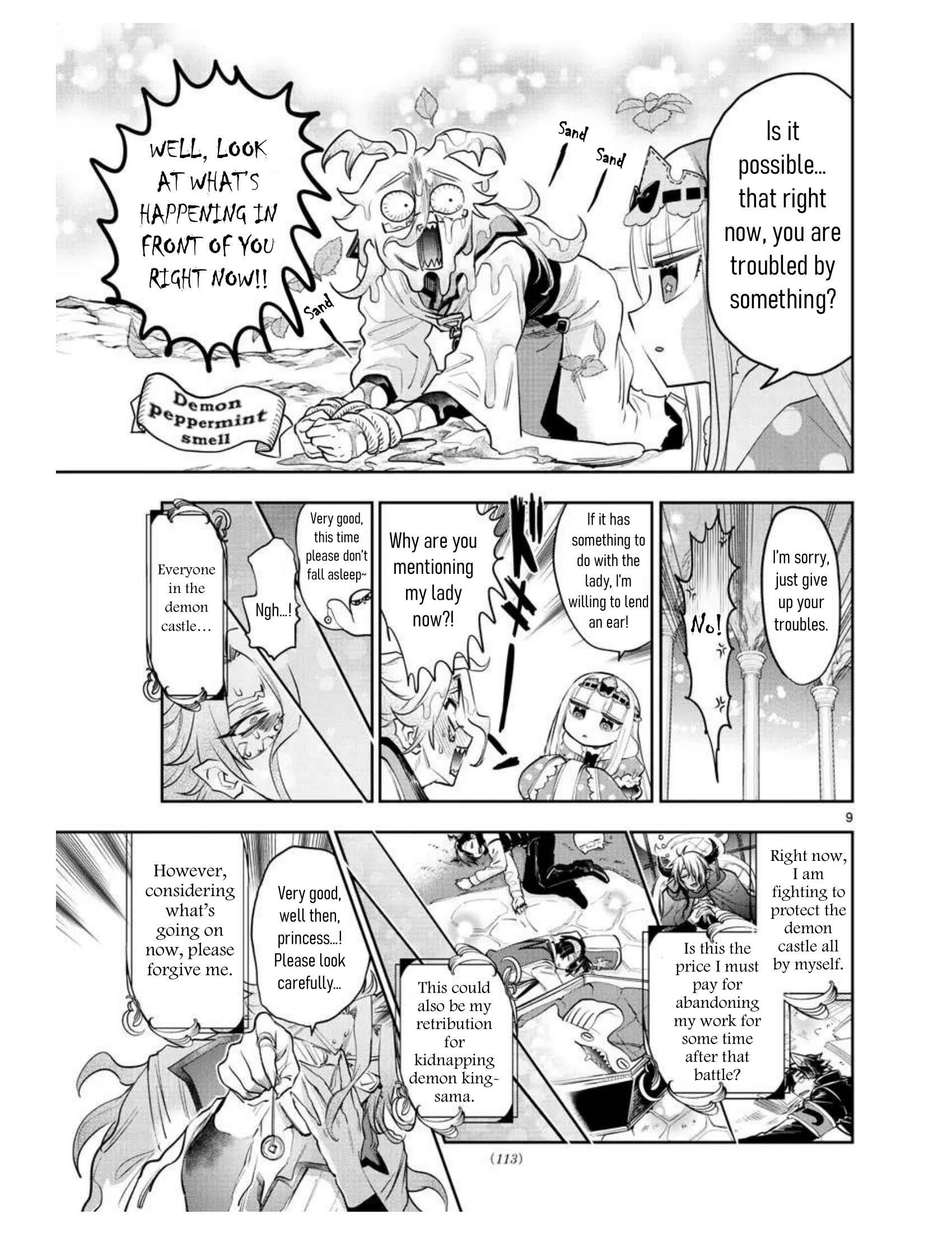 Maou-jou de Oyasumi Chapter 270 - Page 9 in English