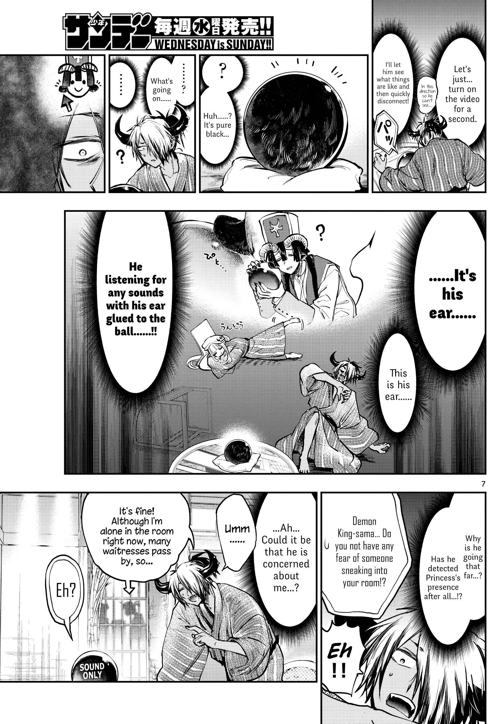 Maou-jou de Oyasumi Chapter 277 - Page 7 in English