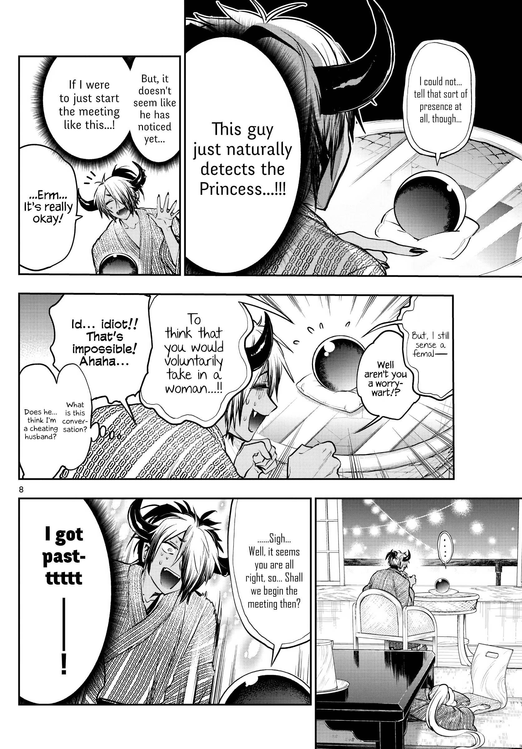 Maou-jou de Oyasumi Chapter 277 - Page 8 in English