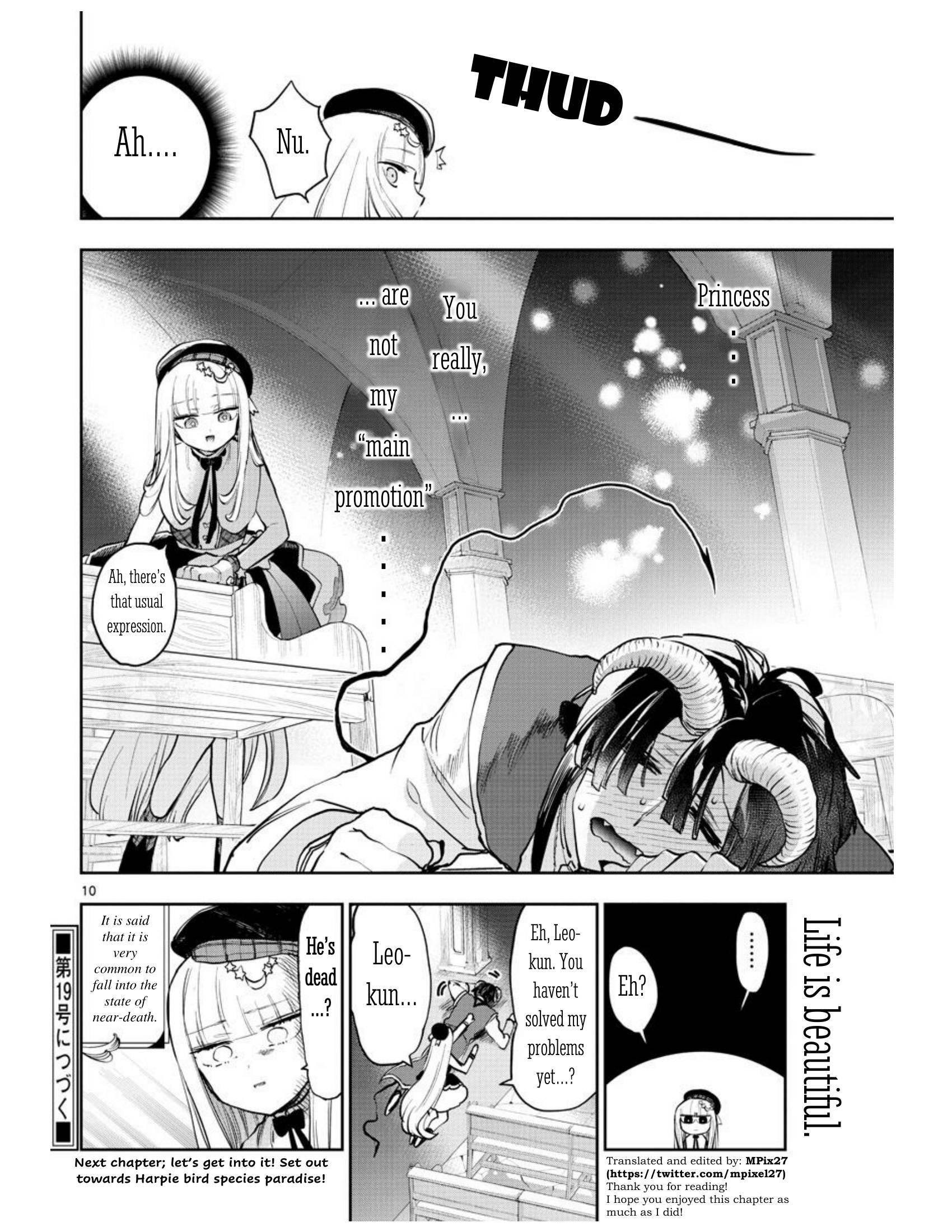 Maou-jou de Oyasumi Chapter 281 - Page 10 in English