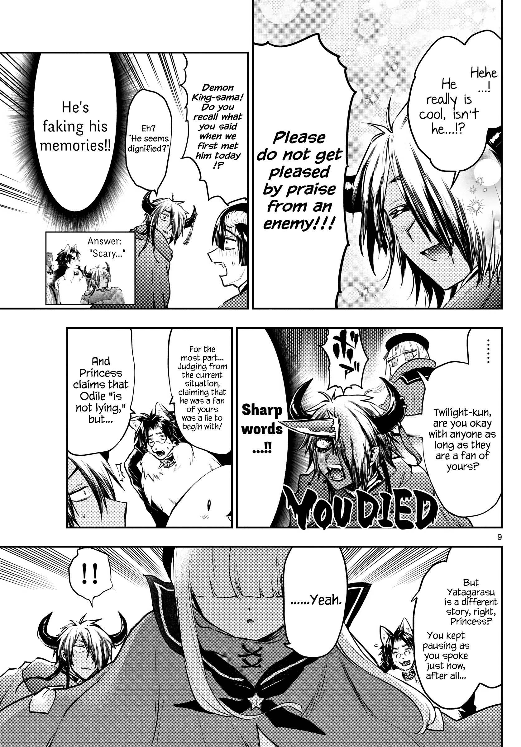 Maou-jou de Oyasumi Chapter 283 - Page 9 in English