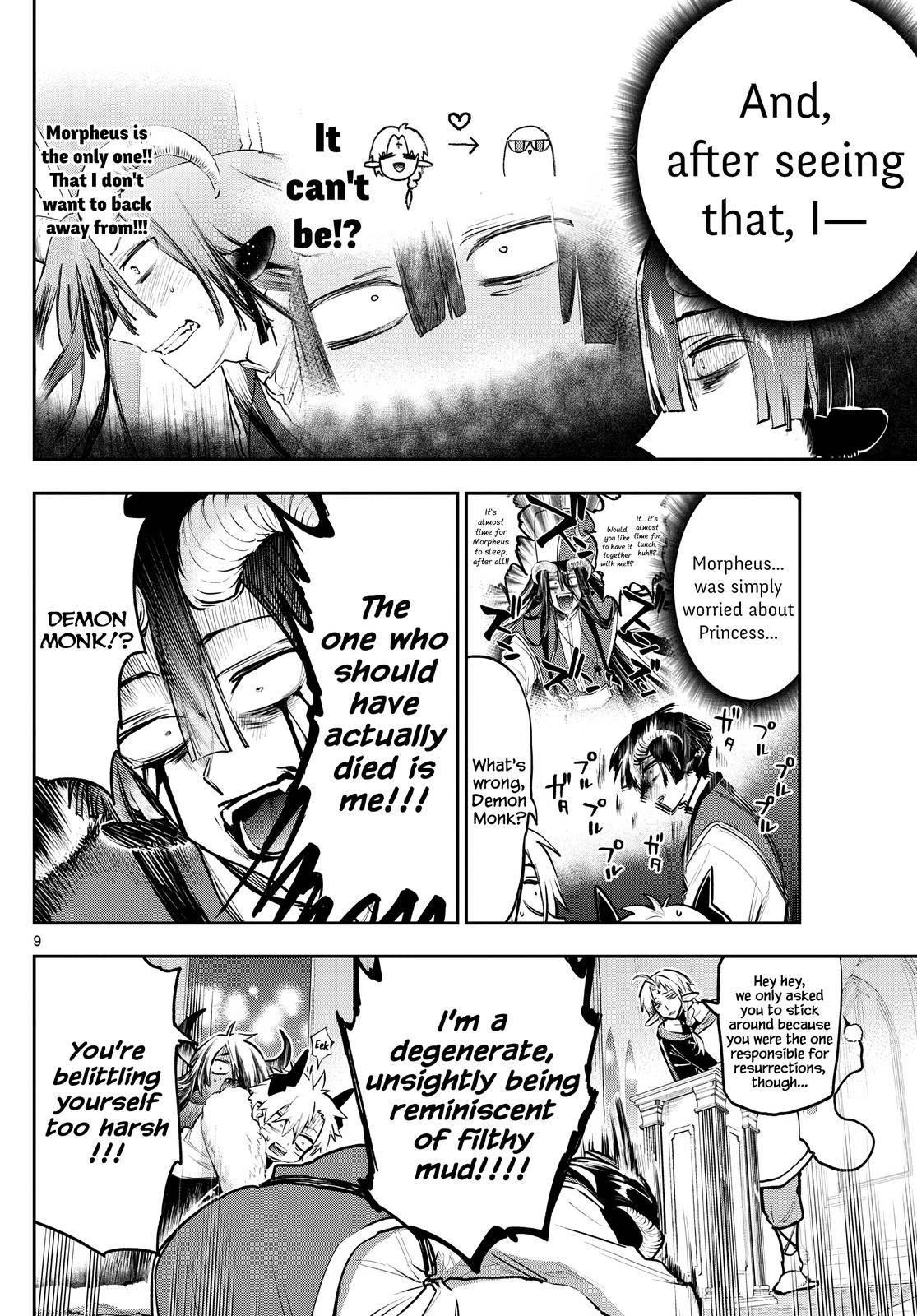 Maou-jou de Oyasumi Chapter 290 - Page 9 in English