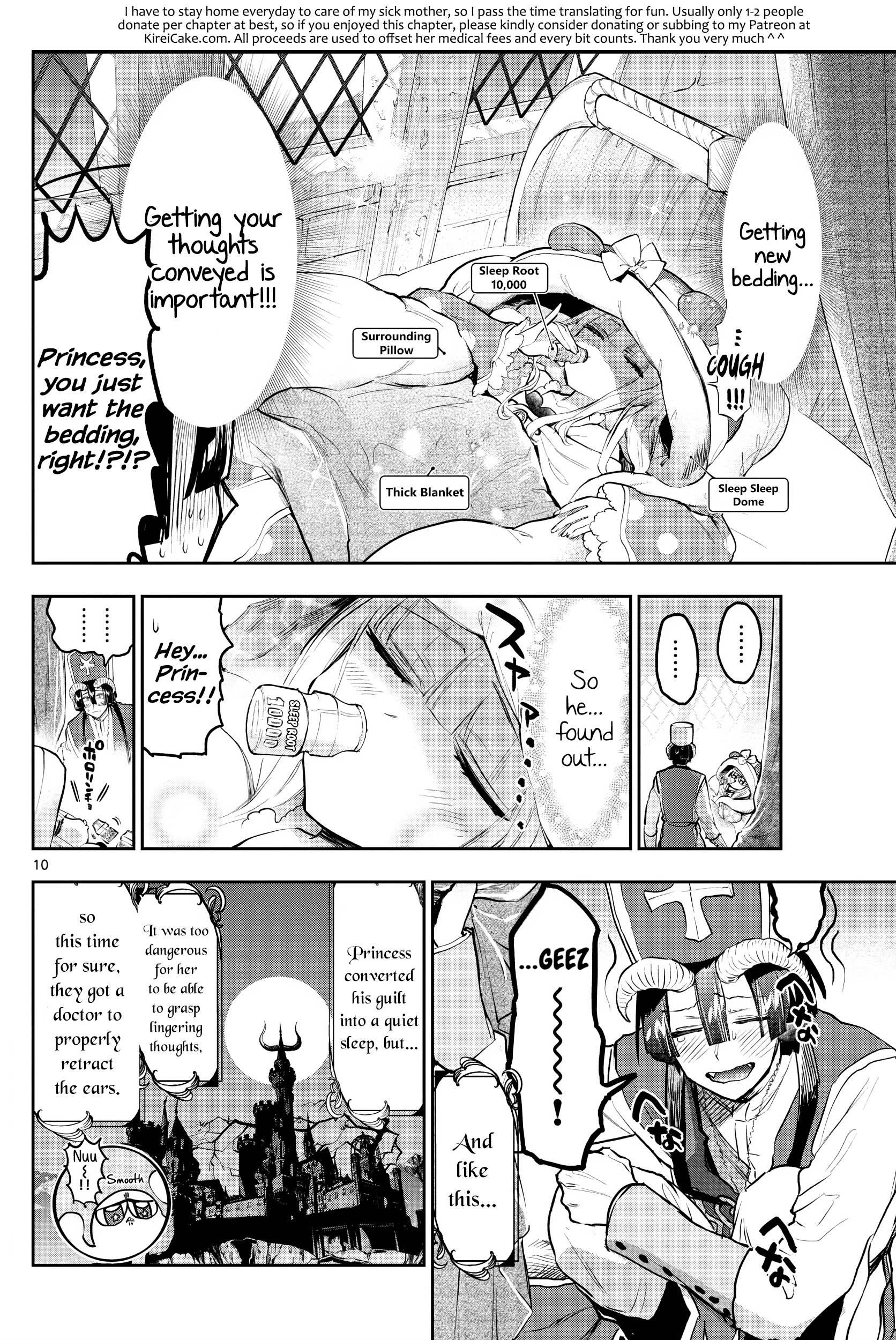 Maou-jou de Oyasumi Chapter 298 - Page 10 in English