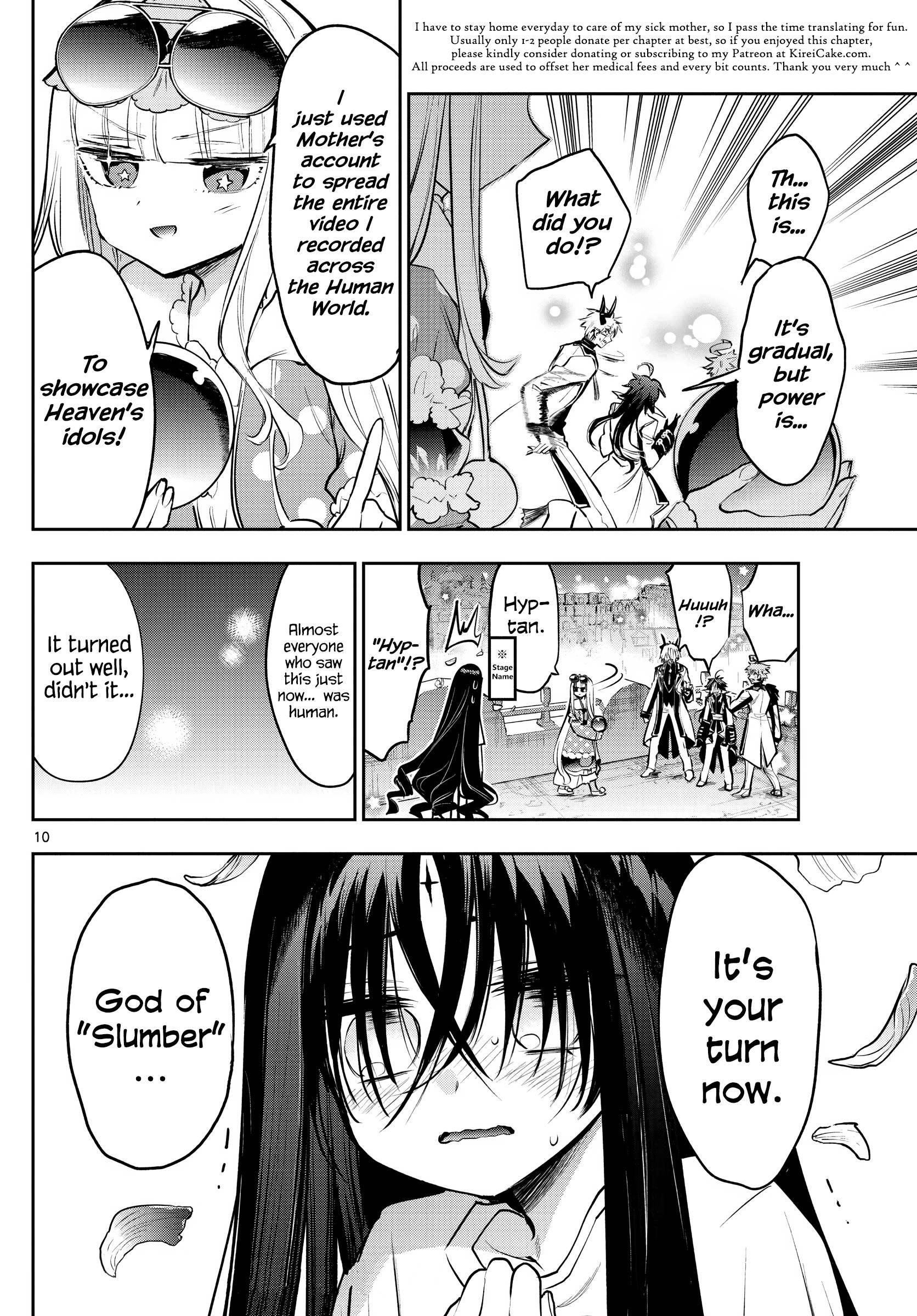 Maou-jou de Oyasumi Chapter 306 - Page 10 in English