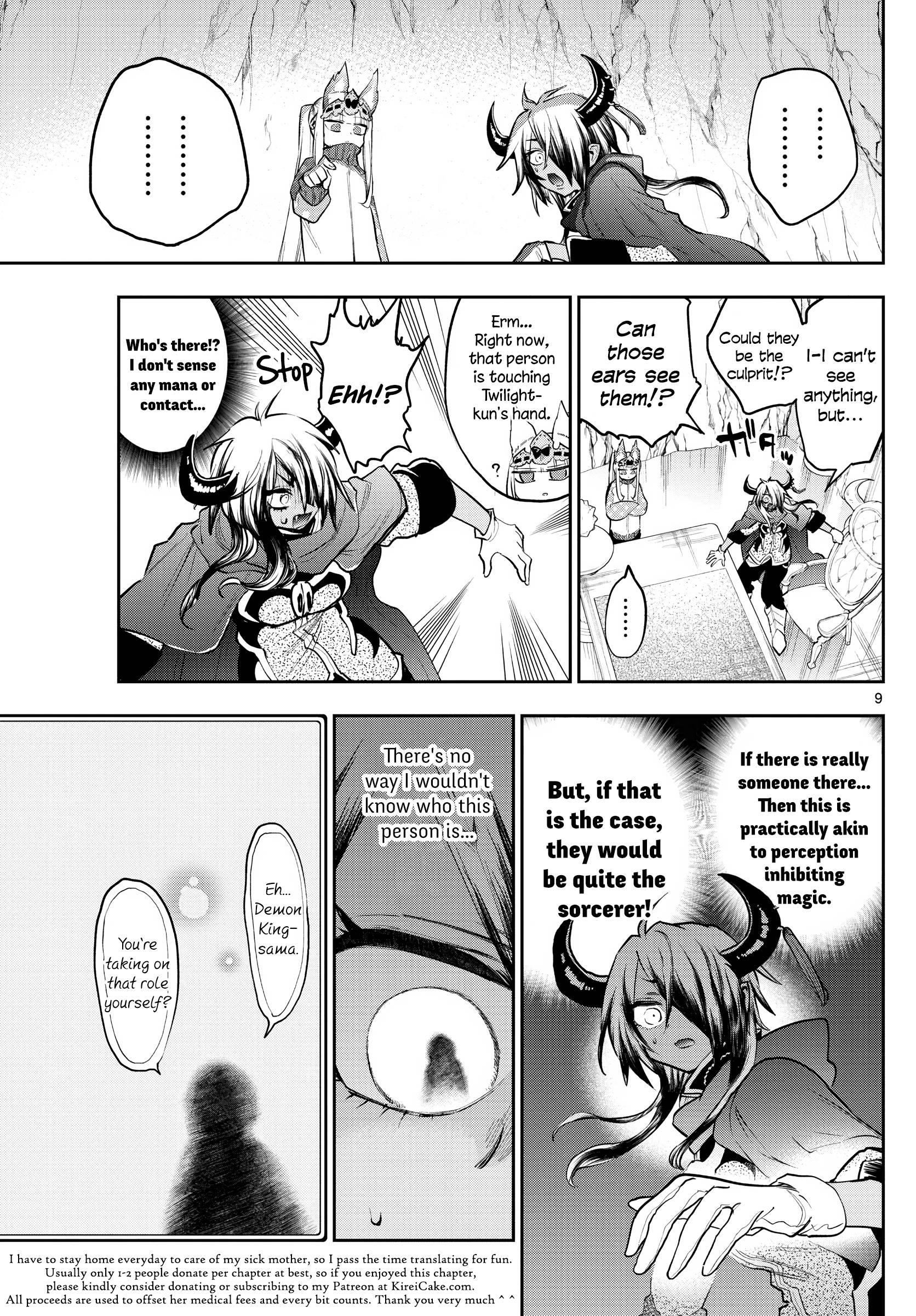 Maou-jou de Oyasumi Chapter 313 - Page 9 in English