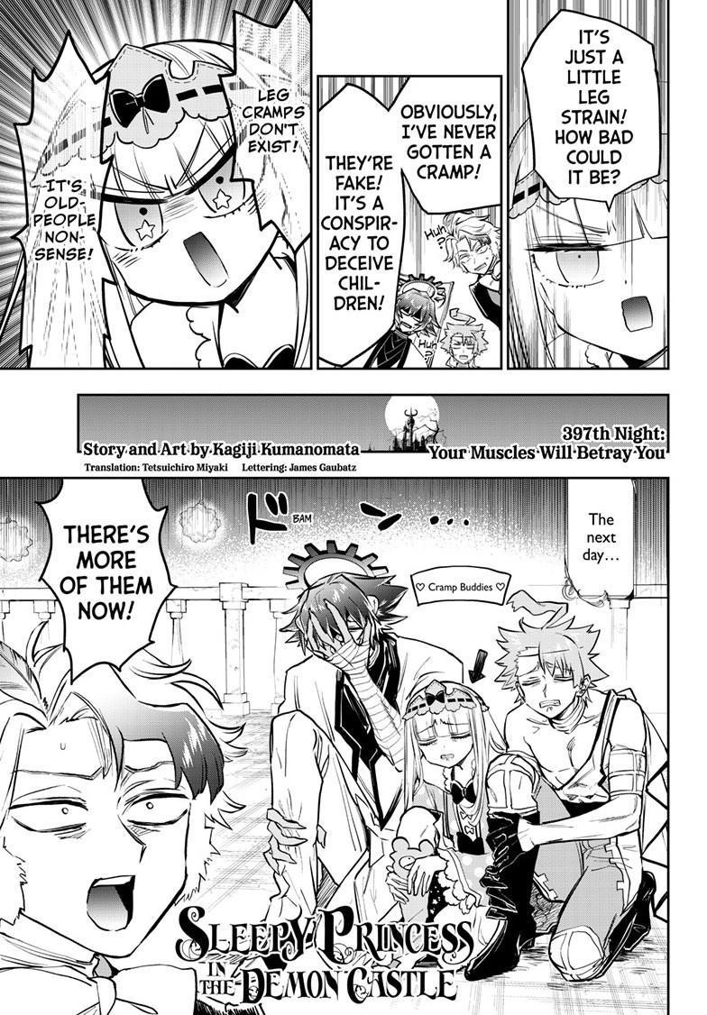 Maou-jou de Oyasumi Chapter 397 - Page 3 in English