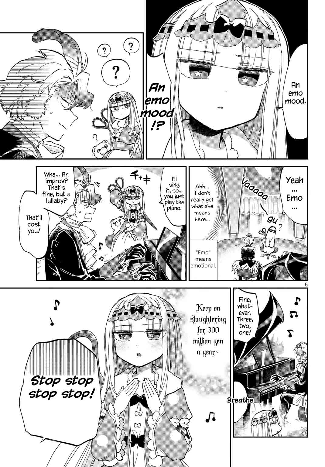 Maou-jou de Oyasumi Chapter 44 - Page 5 in English