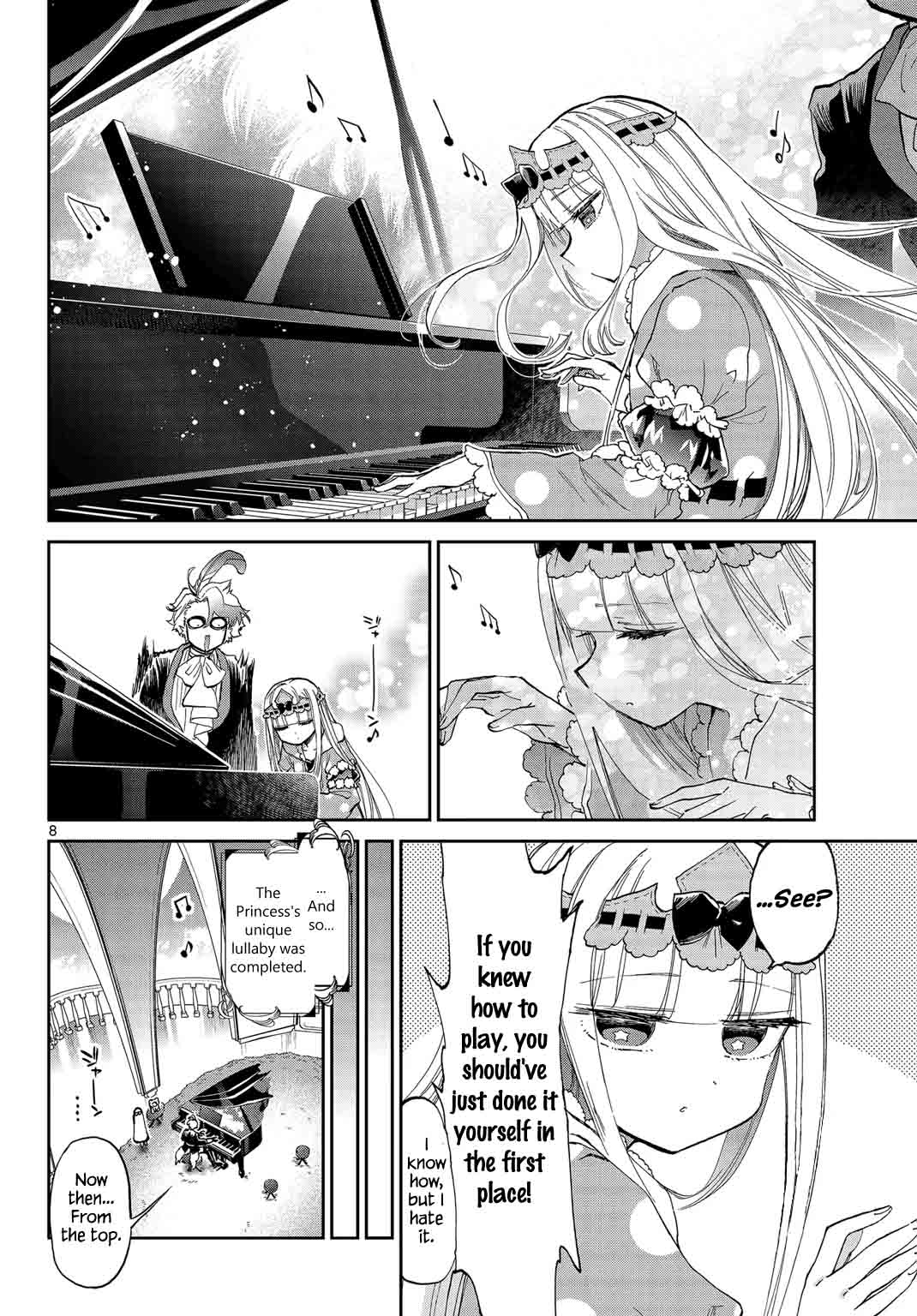 Maou-jou de Oyasumi Chapter 44 - Page 8 in English