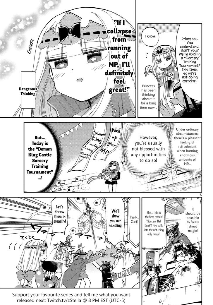 Maou-jou de Oyasumi Chapter 48 - Page 5 in English