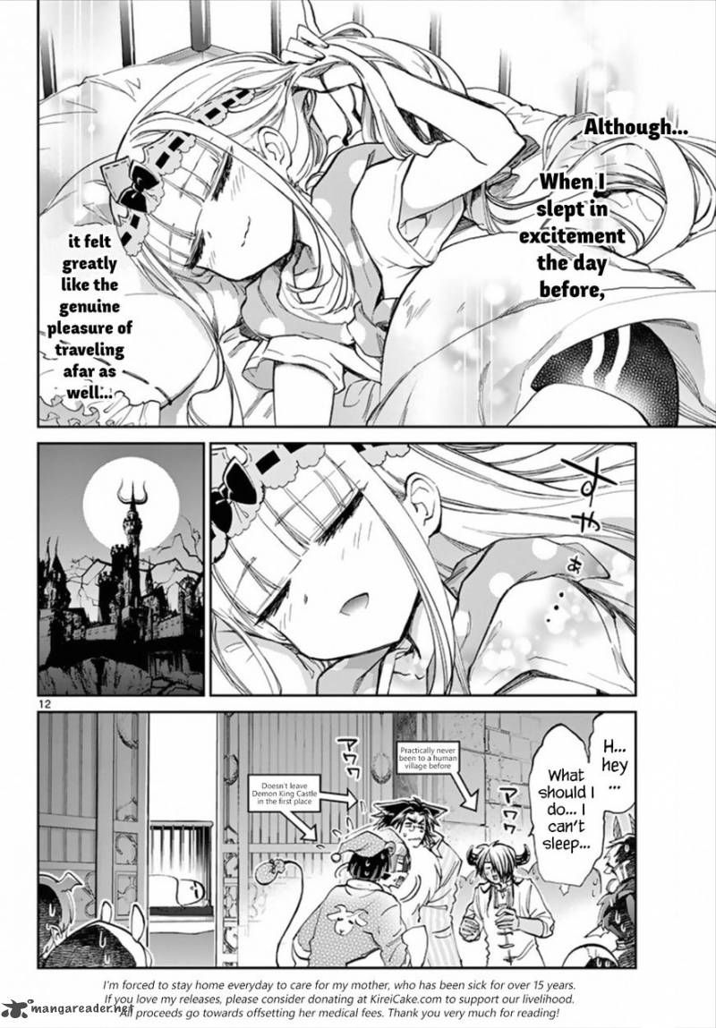Maou-jou de Oyasumi Chapter 66 - Page 12 in English