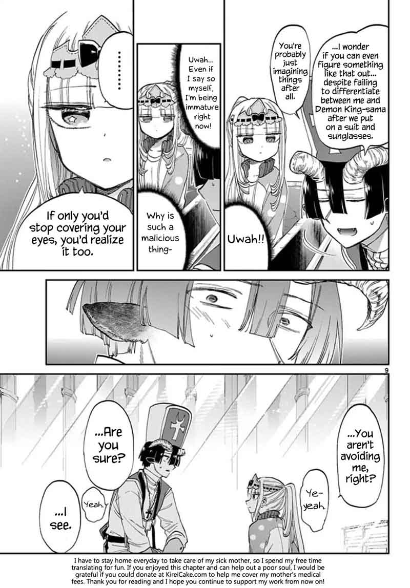 Maou-jou de Oyasumi Chapter 79 - Page 9 in English