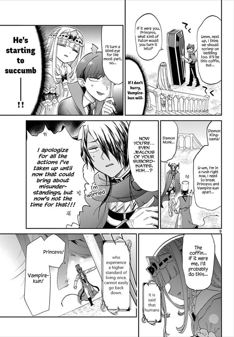 Maou-jou de Oyasumi Chapter 92 - Page 9 in English