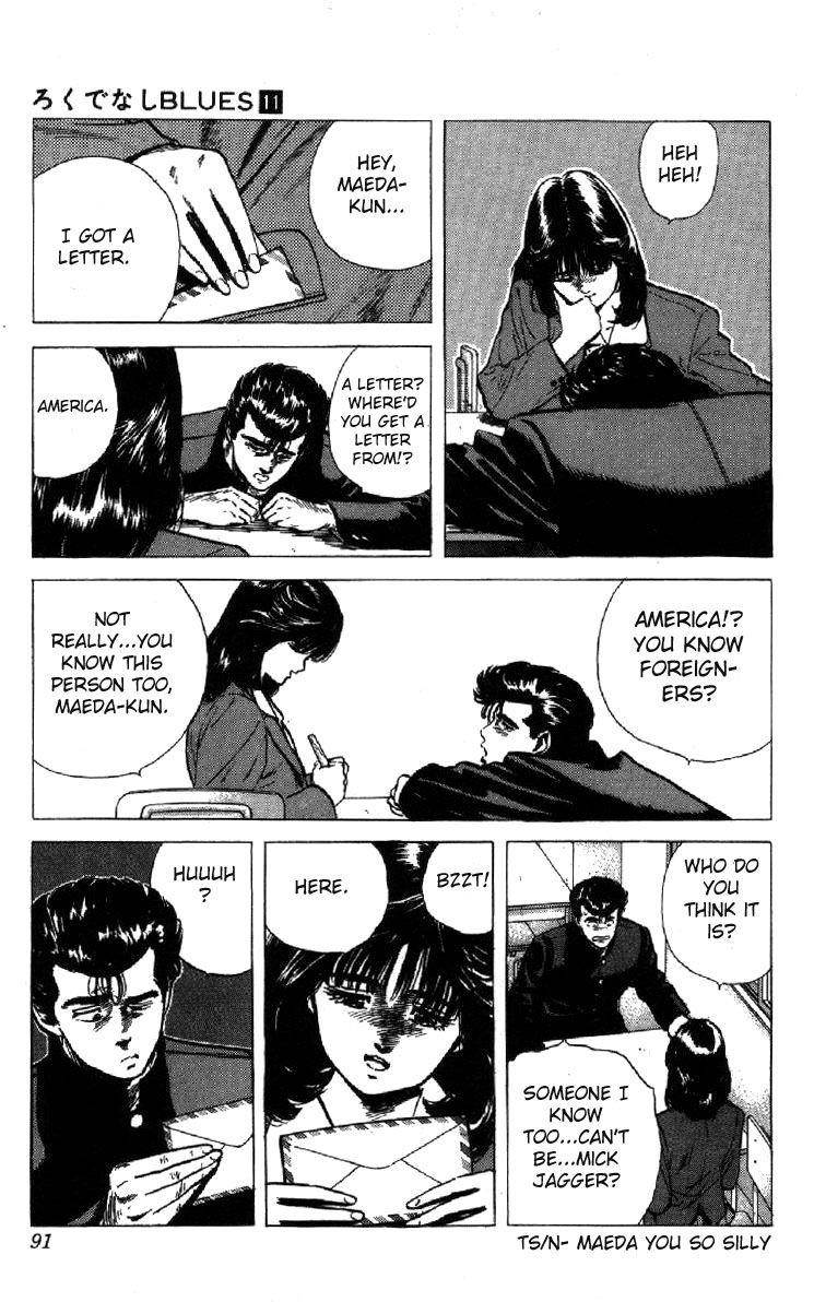 Rokudenashi Blues Chapter 102 - Page 9 in English