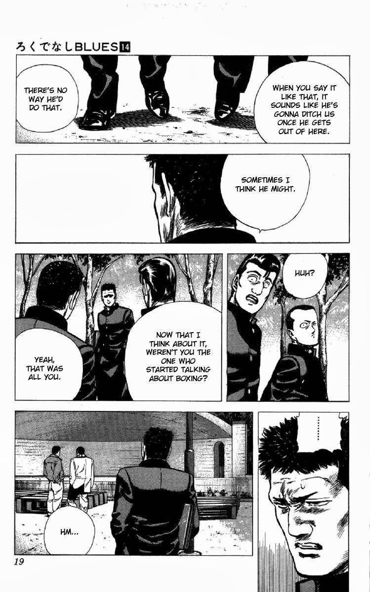 Rokudenashi Blues Chapter 128 - Page 13 in English