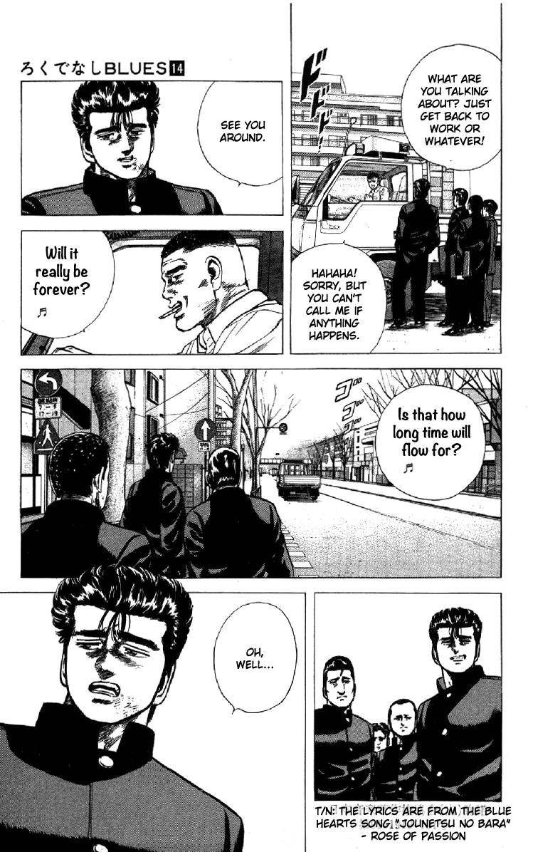 Rokudenashi Blues Chapter 134 - Page 18 in English