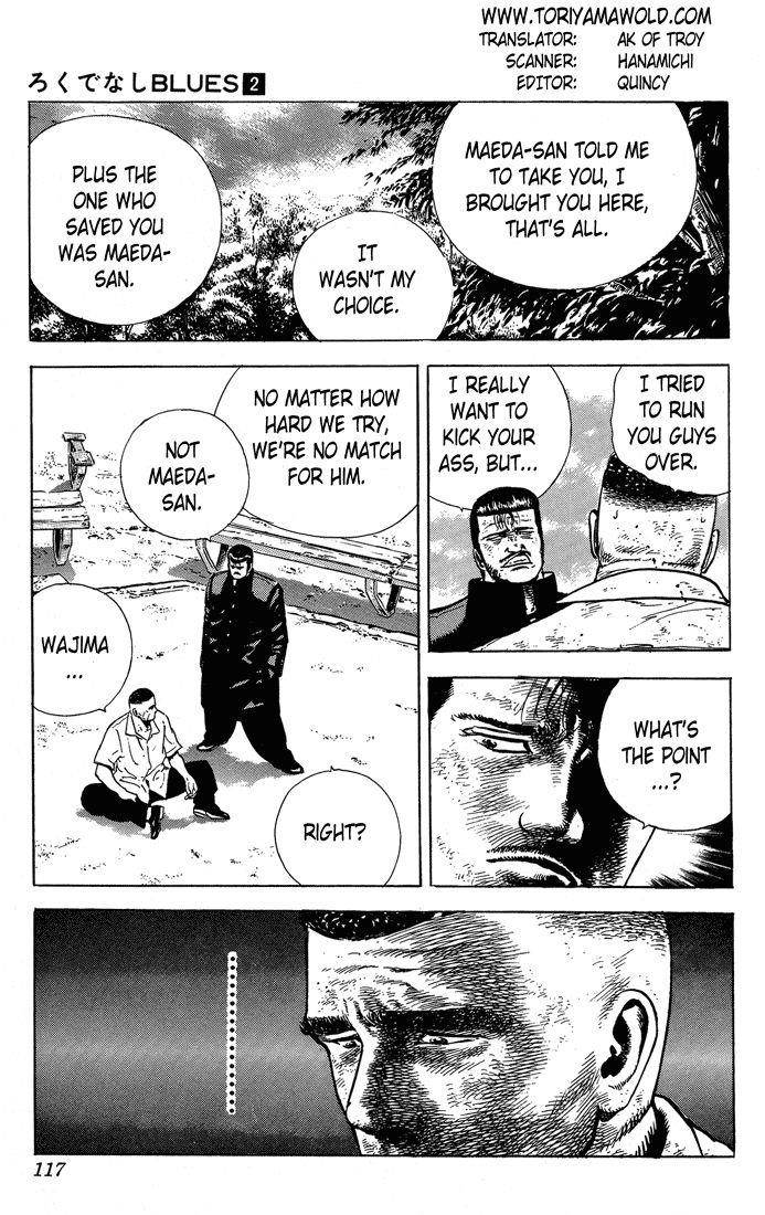 Rokudenashi Blues Chapter 14 - Page 14 in English