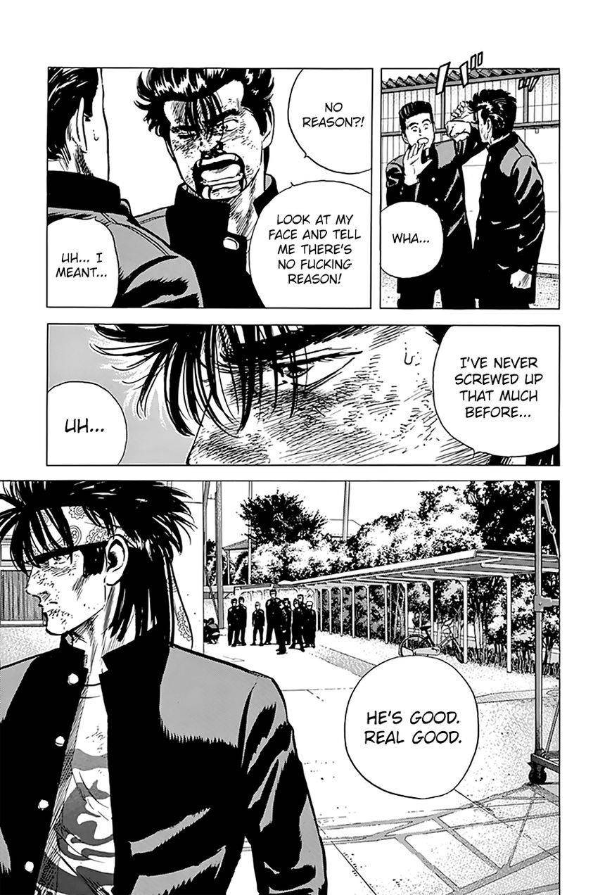 Rokudenashi Blues Chapter 165 - Page 15 in English