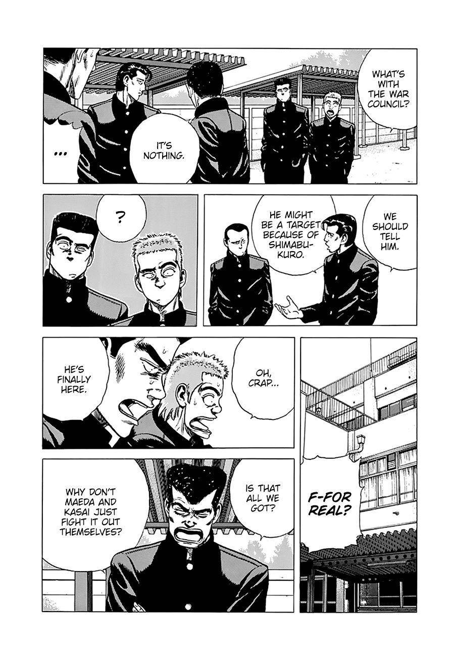Rokudenashi Blues Chapter 255 - Page 18 in English
