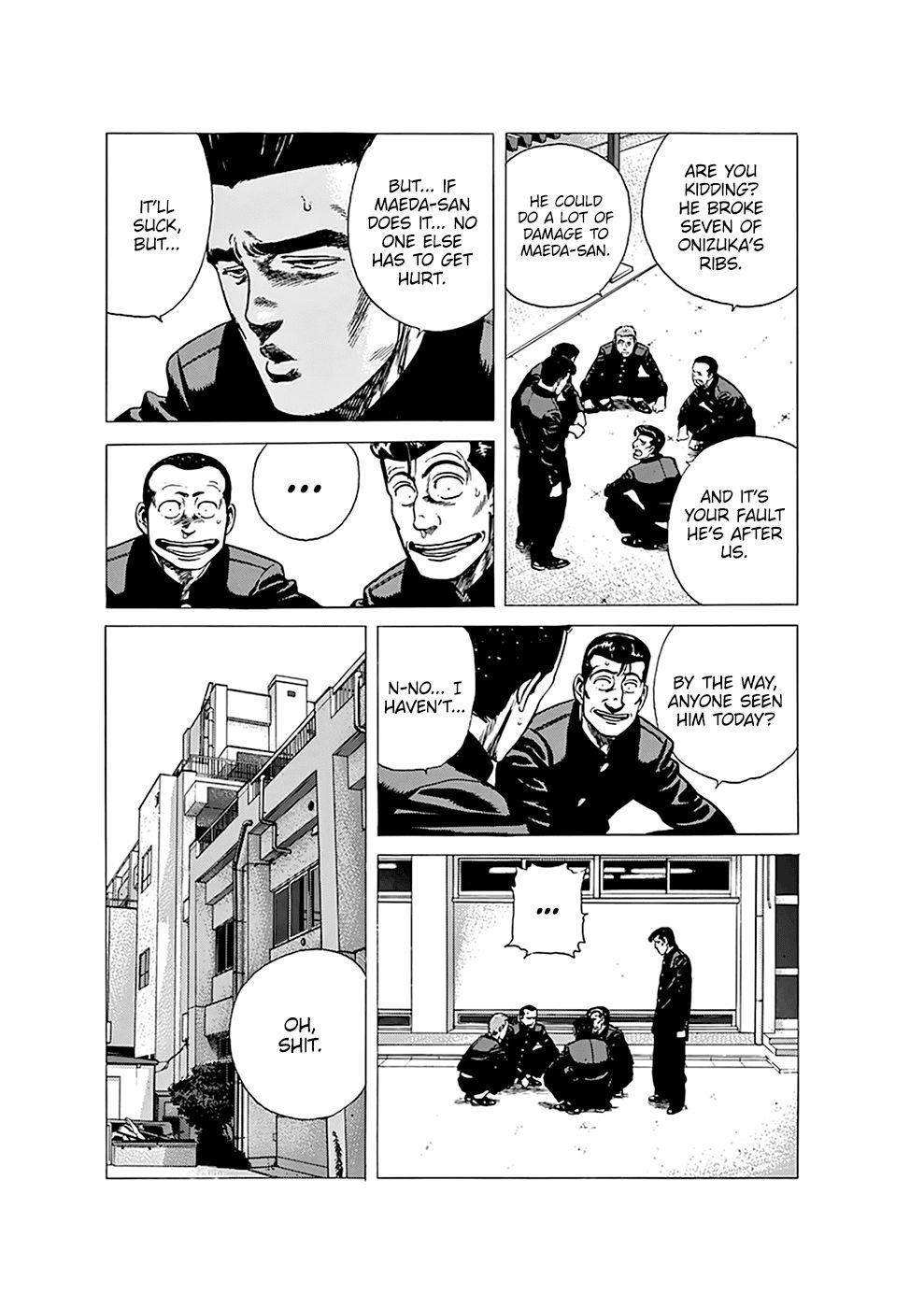 Rokudenashi Blues Chapter 255 - Page 19 in English