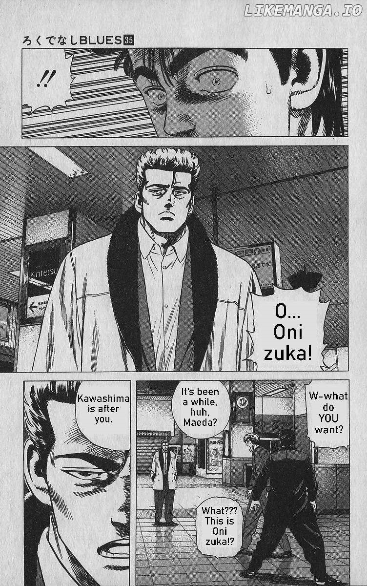 Rokudenashi Blues Chapter 341 - Page 17 in English