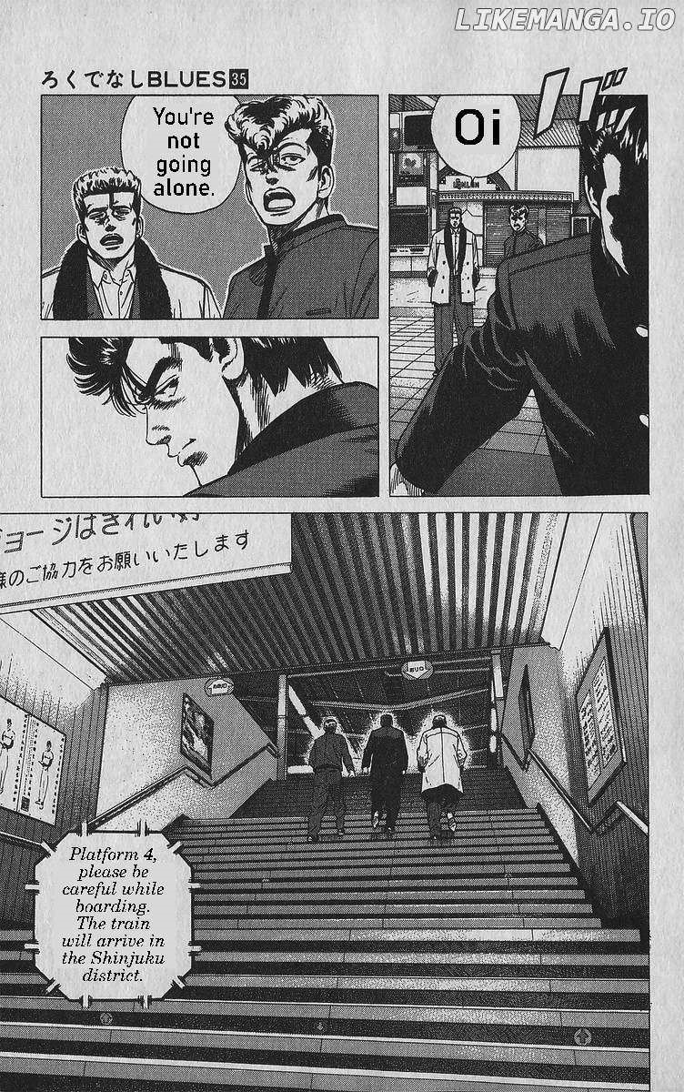 Rokudenashi Blues Chapter 341 - Page 19 in English