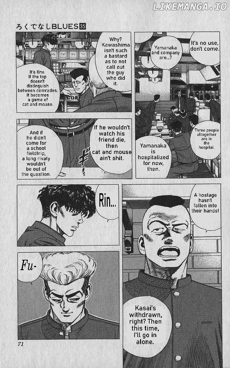 Rokudenashi Blues Chapter 342 - Page 5 in English
