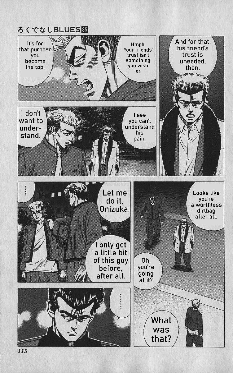 Rokudenashi Blues Chapter 344 - Page 9 in English