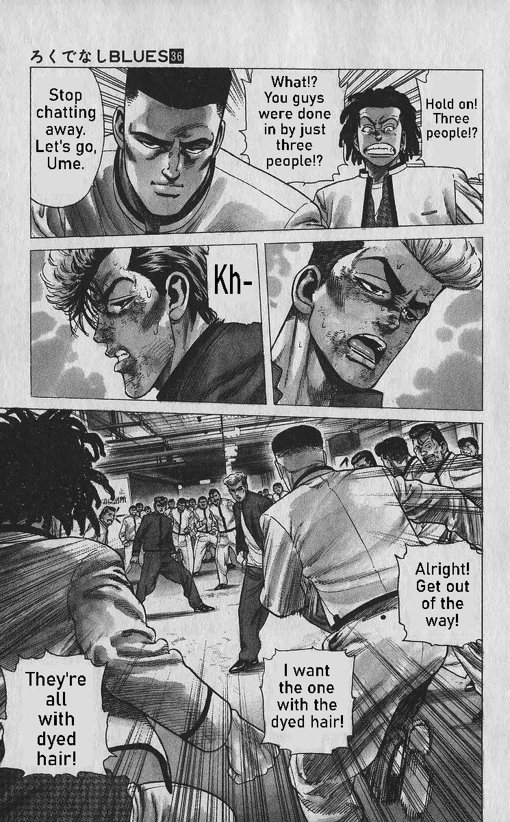 Rokudenashi Blues Chapter 349 - Page 23 in English