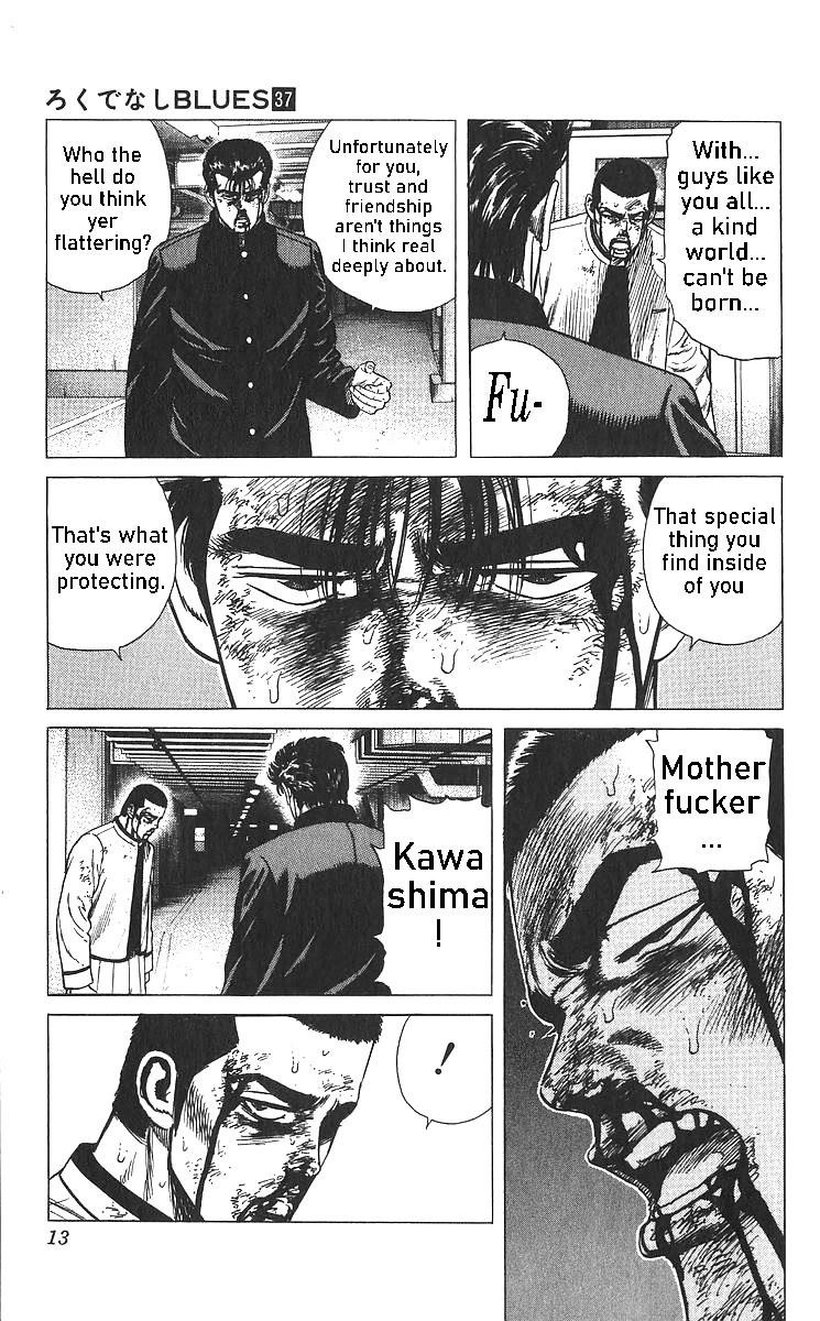Rokudenashi Blues Chapter 359 - Page 15 in English