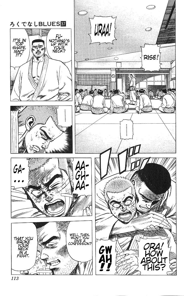 Rokudenashi Blues Chapter 364 - Page 13 in English