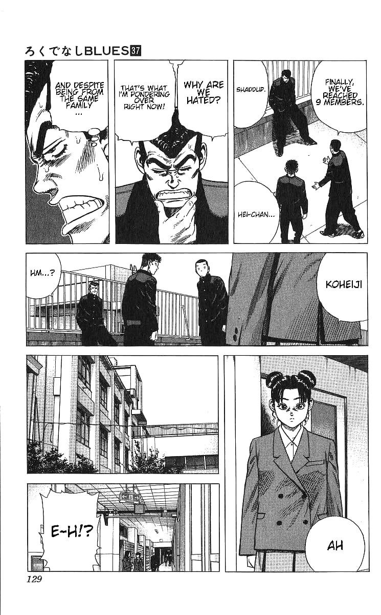 Rokudenashi Blues Chapter 365 - Page 9 in English