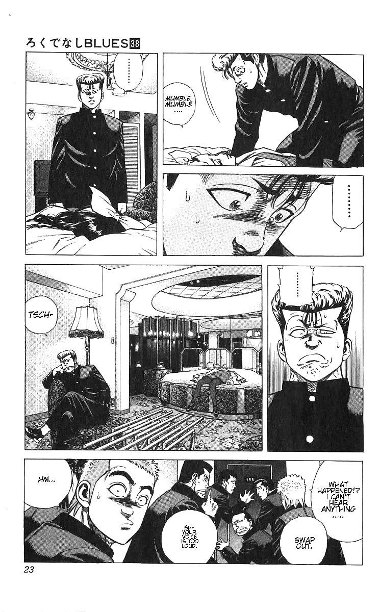 Rokudenashi Blues Chapter 369 - Page 24 in English