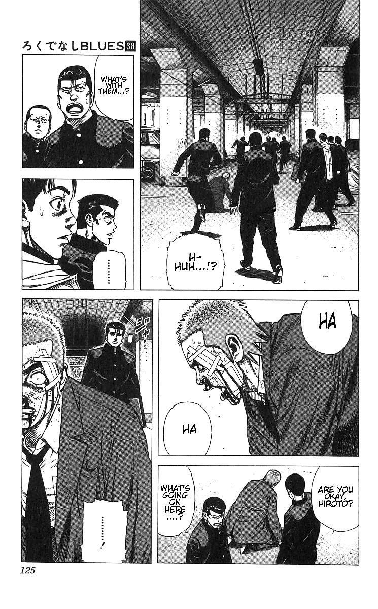 Rokudenashi Blues Chapter 374 - Page 17 in English