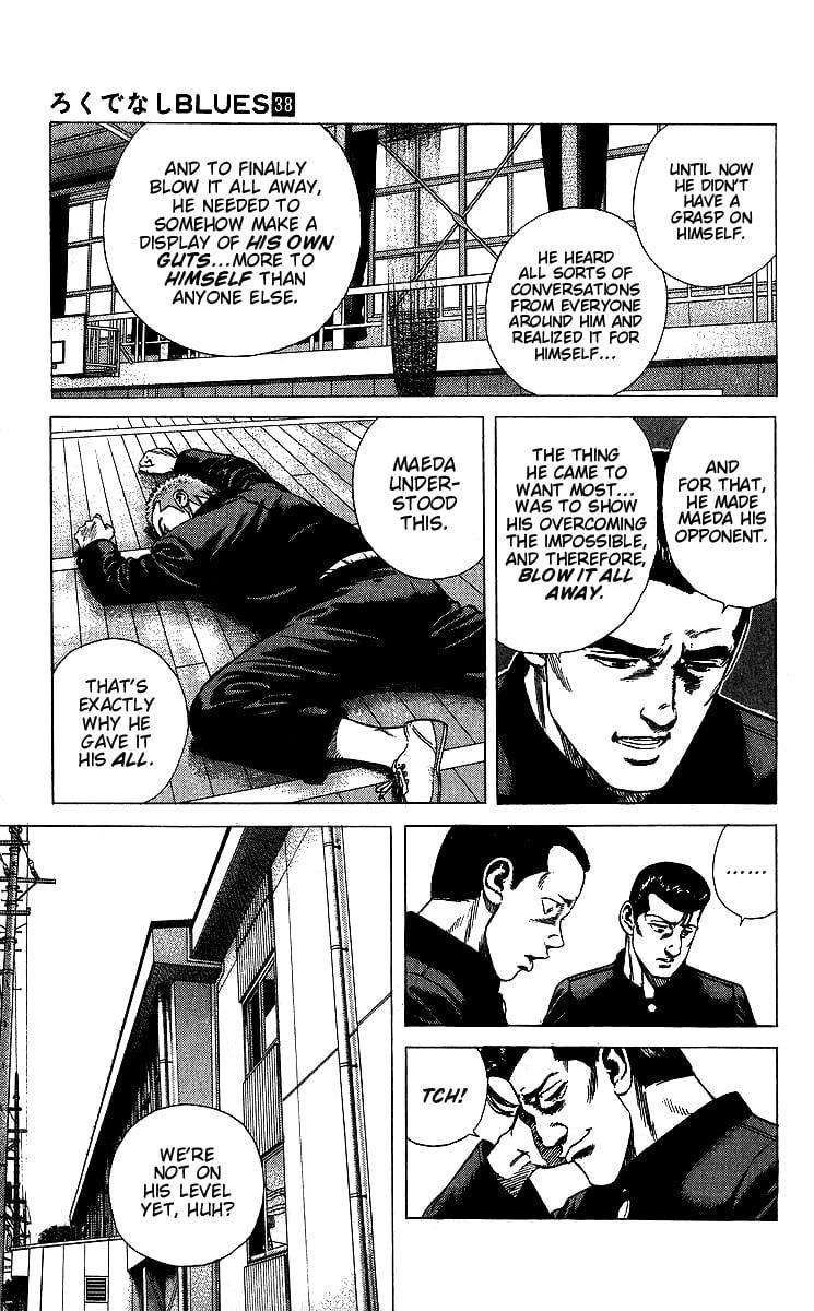 Rokudenashi Blues Chapter 377 - Page 4 in English