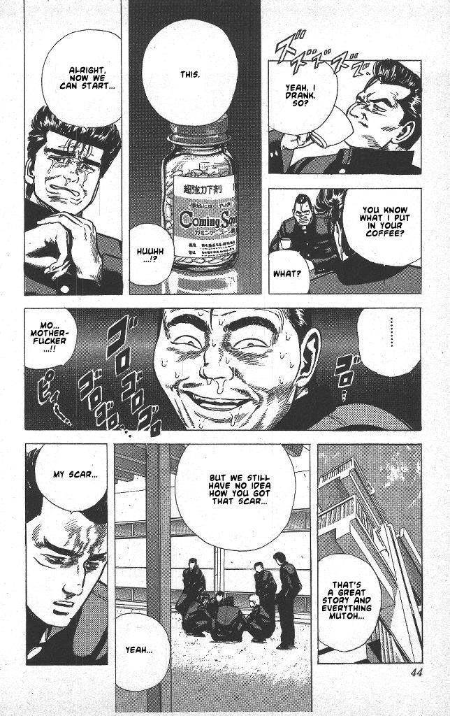 Rokudenashi Blues Chapter 40 - Page 19 in English
