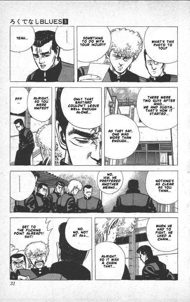 Rokudenashi Blues Chapter 40 - Page 6 in English