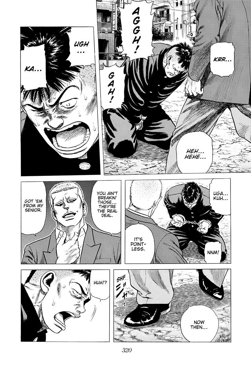 Rokudenashi Blues Chapter 404 - Page 15 in English