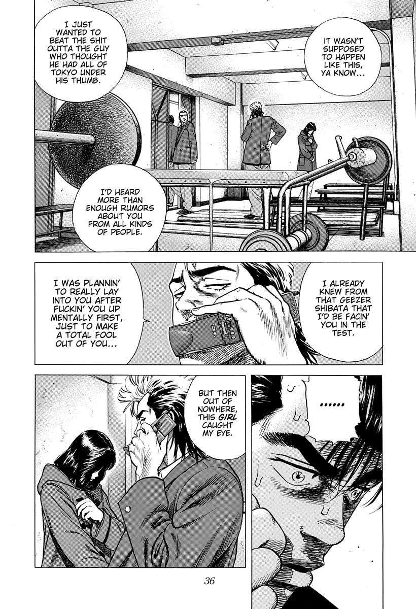 Rokudenashi Blues Chapter 407 - Page 15 in English